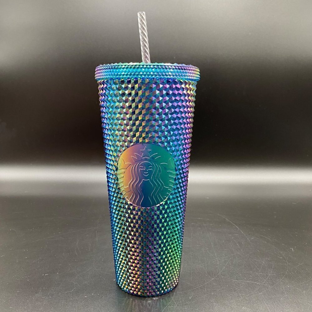 Starbucks Studded Purple Oil Slick Venti 24oz Tumbler China